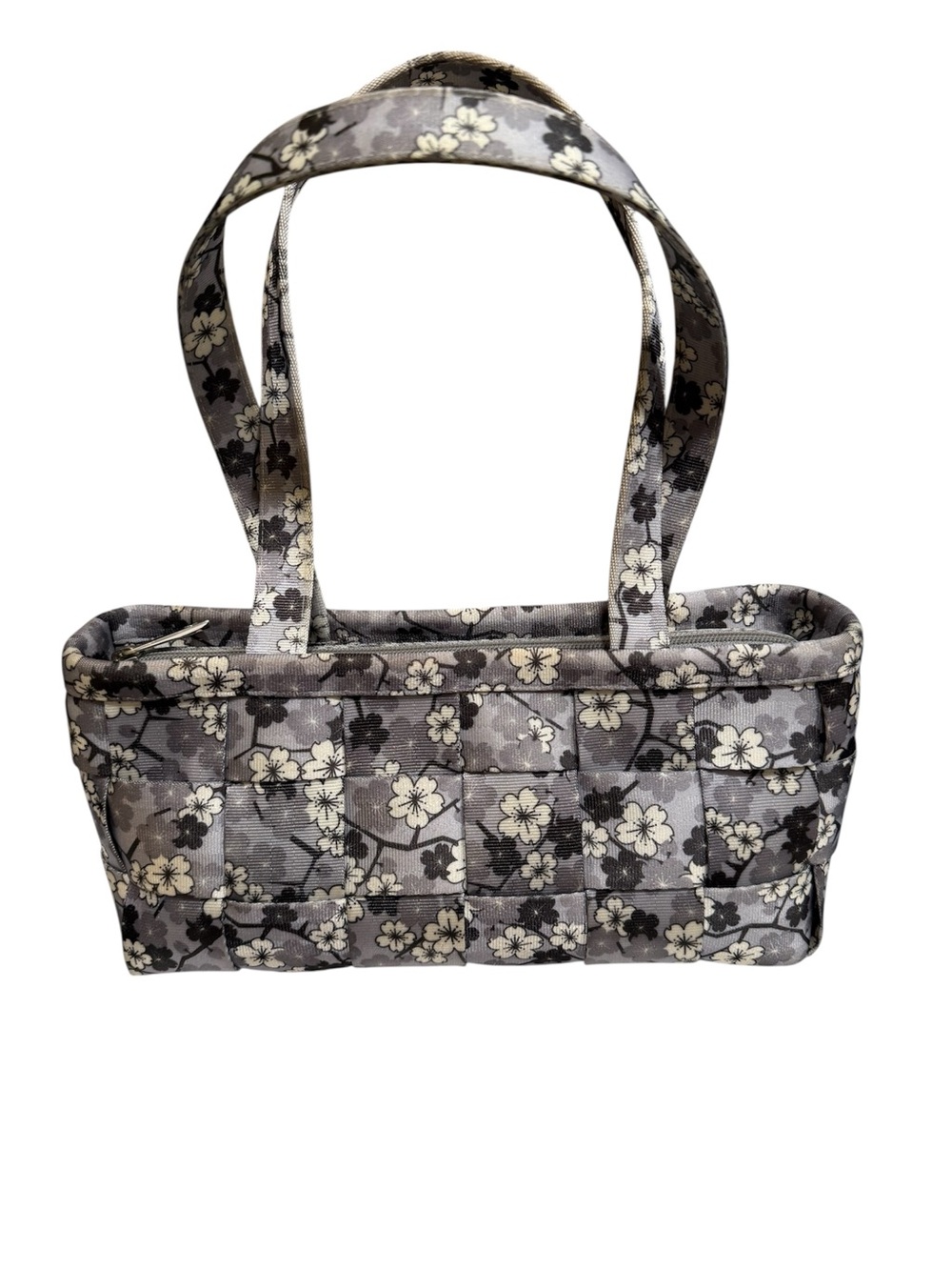 Harveys cherry blossom seatbelt woven bag